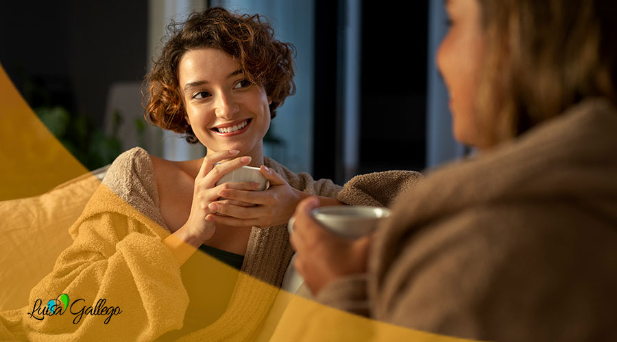 Conversación inspiradora entre amigas para superar la ansiedad postvacacional y adaptarse a la rutina